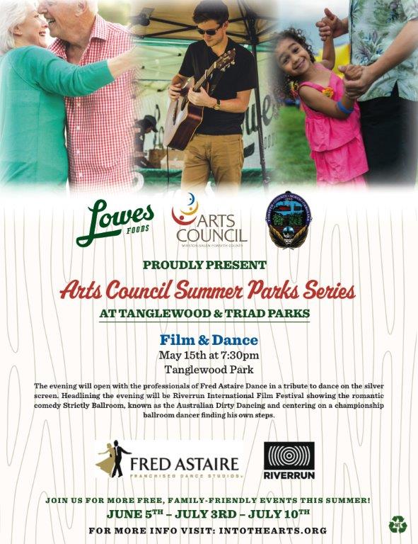 Arts Council Summer Parks Series FREE Outdoor Screening at Tanglewood